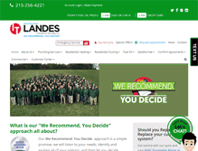 Tablet Screenshot of itlandes.com